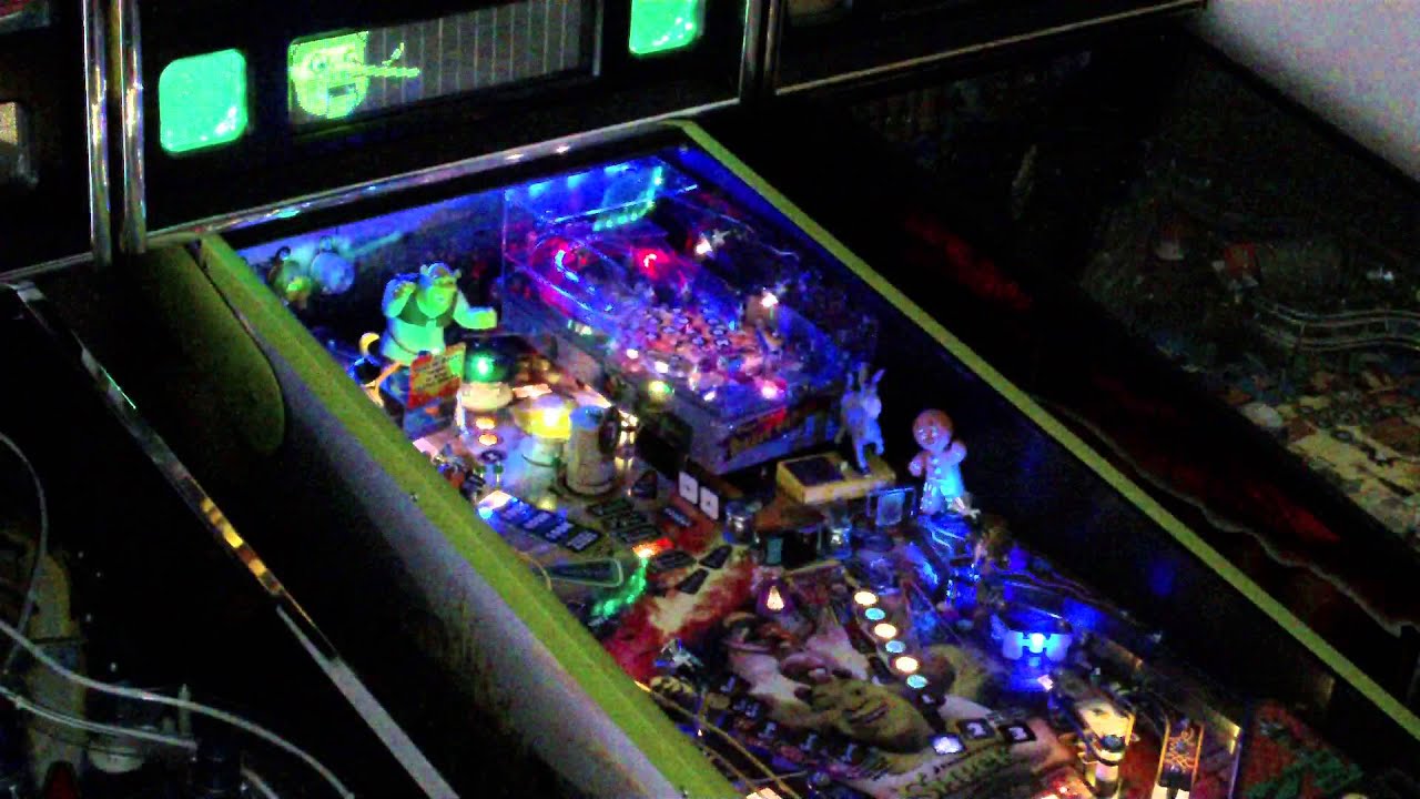 Shrek Pinball Stern (Gameplay)