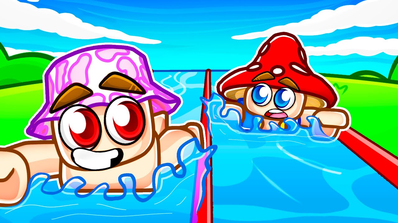 J’ai fait semblant d’être un NOOB dans Swim Race Simulator !