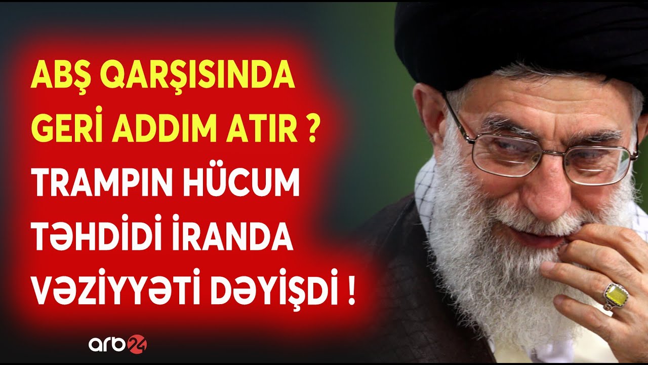 Trampın təhdidi Xameneini çətinə saldı: İran ABŞ qarşısında GERİ ADDIM ATIR? - Savaş anonsu...