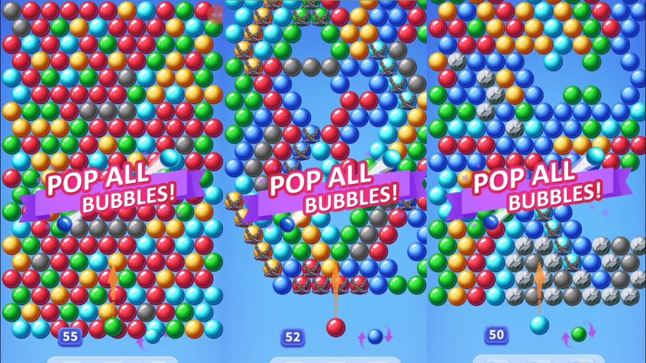Shoot Bubble Pop Bubbles | Bubble Shooter Levels 86 to 90 Gameplay Walkthrough | Android & iOS 2025