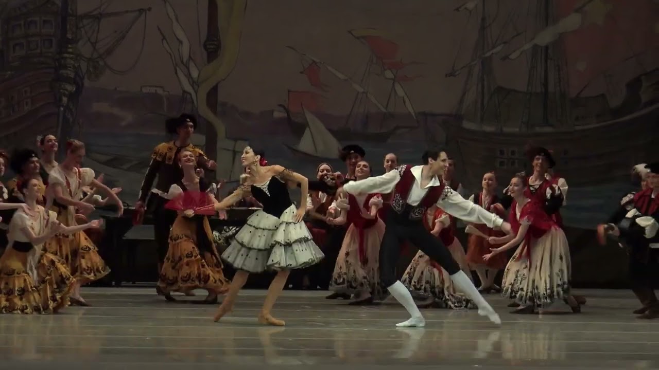 Victoria Tereshkina and Timur Askerov in ballet Don Quixote