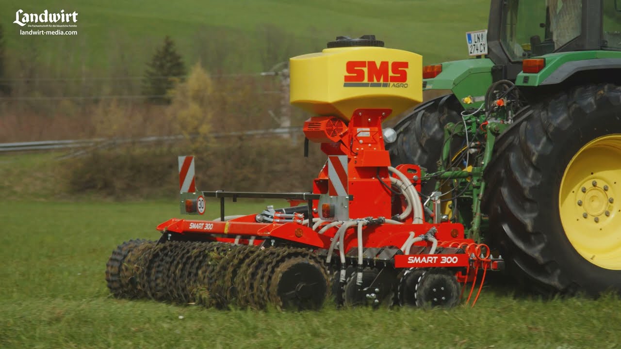 Test secího stroje SMART 300 v Landwirt media (2023)