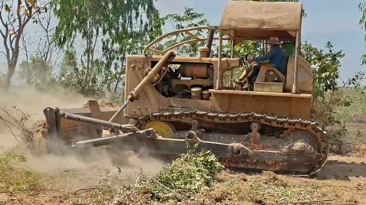คุณทวดซามูไรแพคคู่คลาสสิคสุดๆสายดันในตำนาน komatsu d80a 126 ปี bulldozer