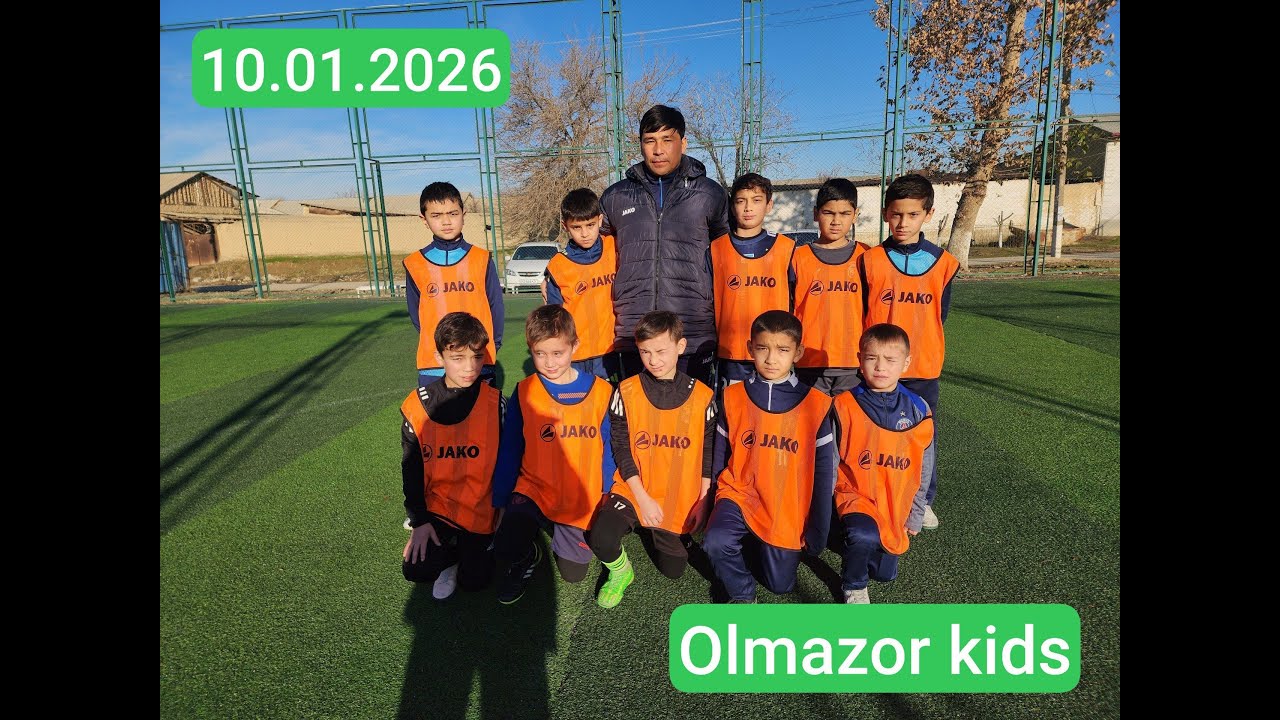 Olmazor kids vs Uchtepa kids o`rtoqlik o`yini. 10.01.2026