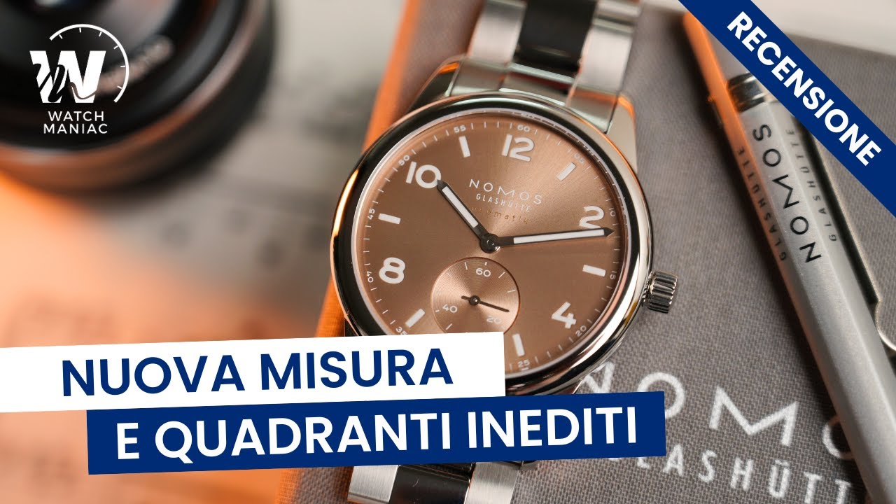 Nomos Club Sport Neomatik 39, recensione della versione Ember (Ref. 762)