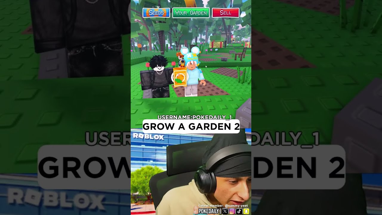 🔴PLAYING ROBLOX GARDEN HORIZONS FOR THE FIRST TIME #roblox #robloxshorts