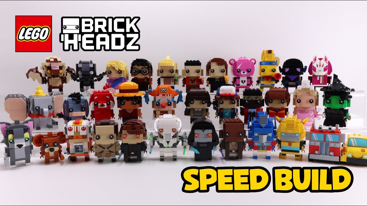 The Complete LEGO Brickheadz 2025 Collection Revealed.