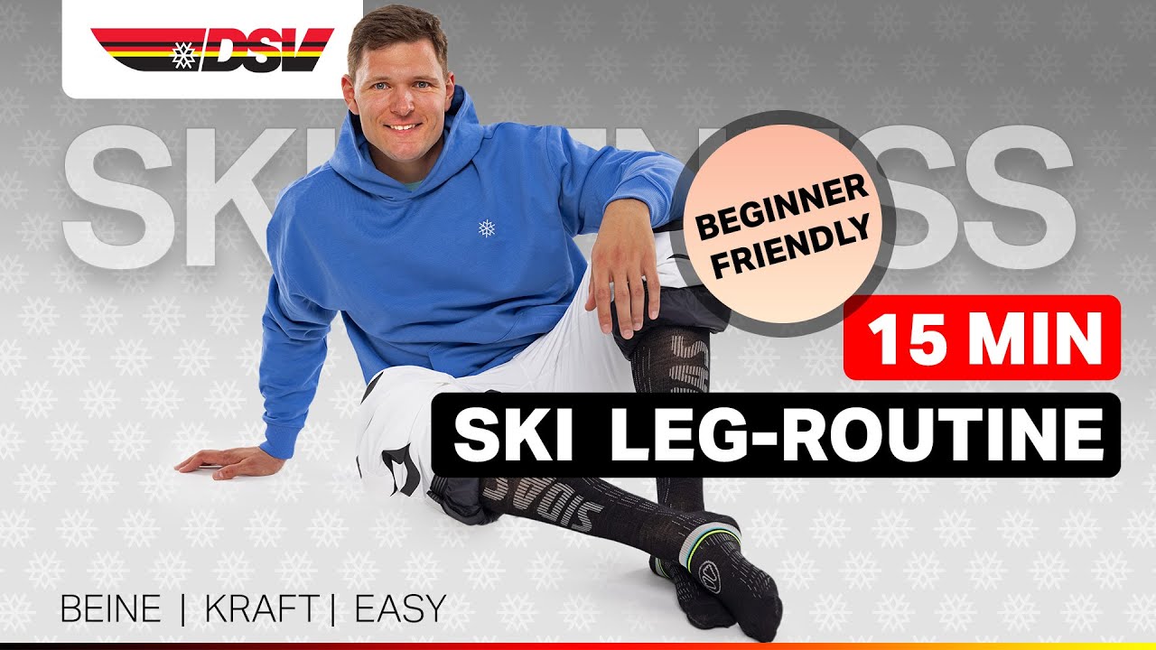 Gelenkschonendes Knie- & Sprunggelenkstraining mit Thomas Dreßen | Skifit-Workout ohne Geräte