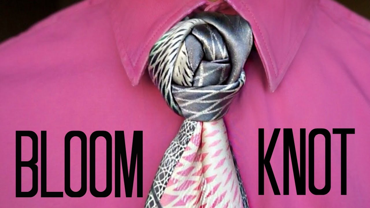 The Bloom Knot | How to tie a tie