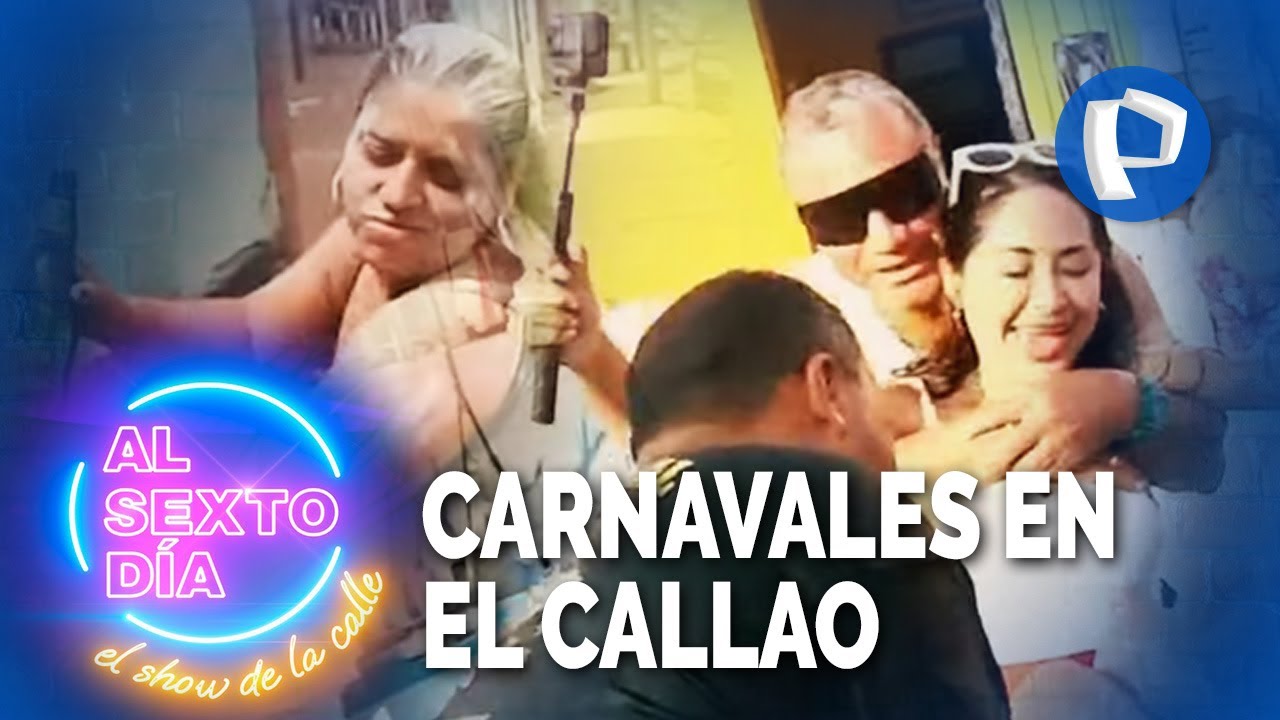 Con sabor, agua y Salsa así son los Carnavales del Callao