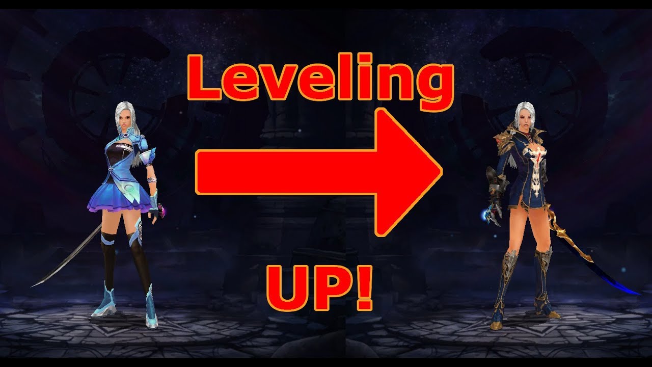 Leveling up a new character - EXP-ing 
