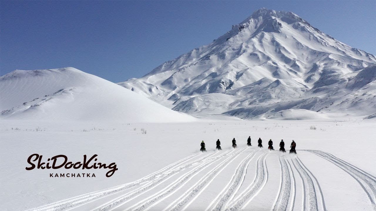 Skidooking Kamchatka участие одной группы.