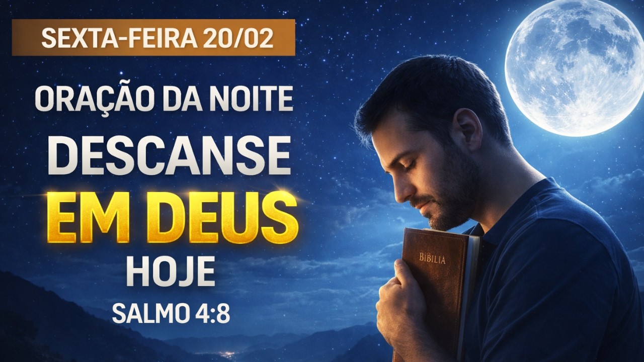 ANTES DE DORMIR, OUÇA ISSO 🙏 Deus Vai Te Dar Paz Hoje | Salmo 4:8