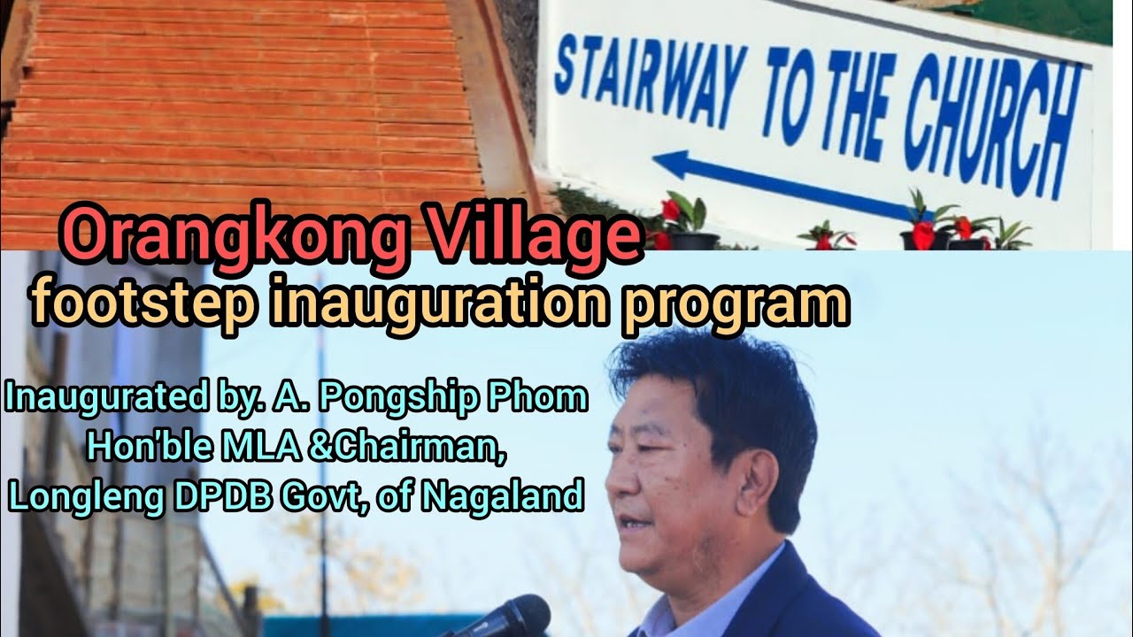 Orangkong Village Footstep inauguration program