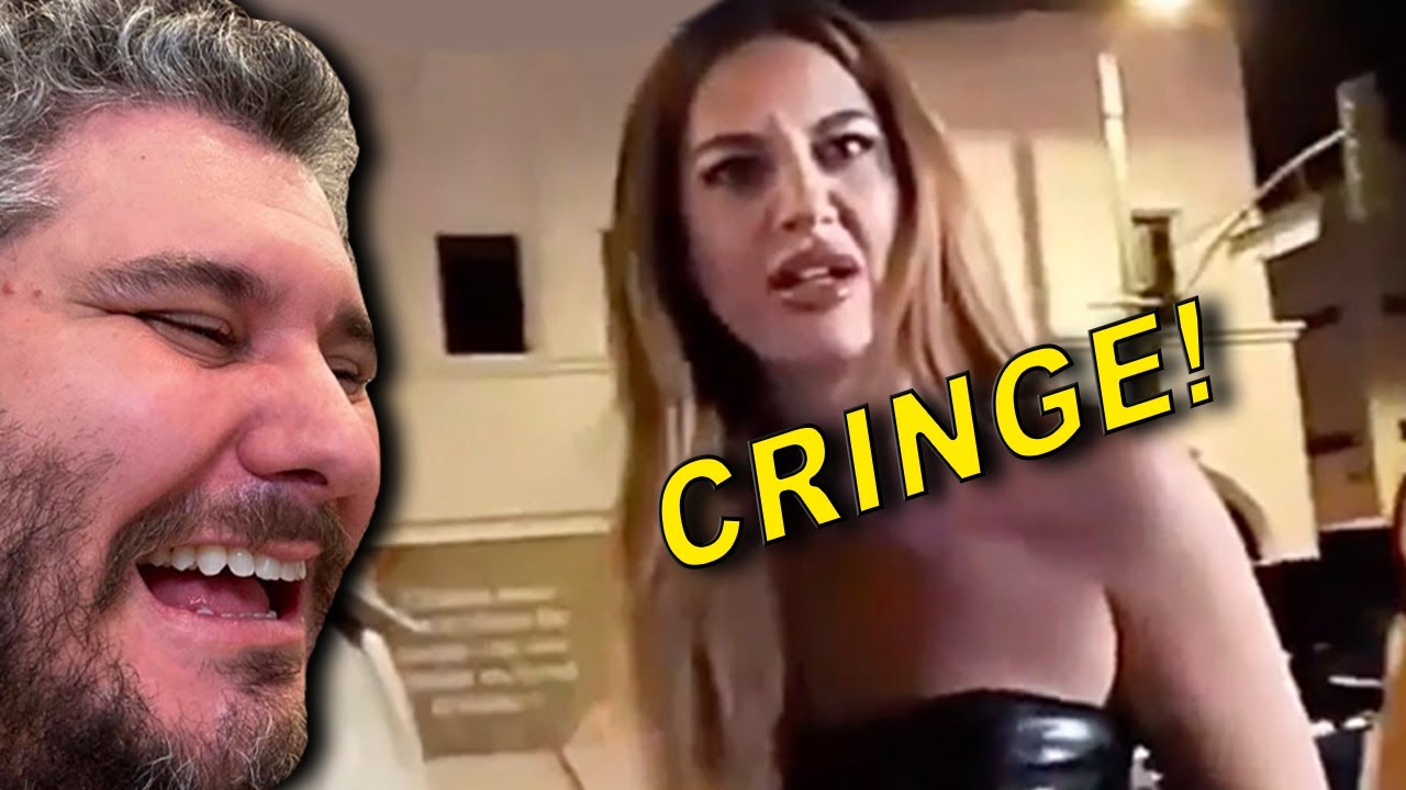 Drunk Girl vs. IRL Streamer - Cringe Curator