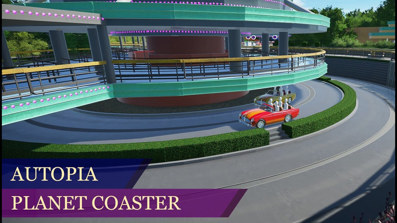 Disneyland Paris - Autopia onride POV - Planet Coaster