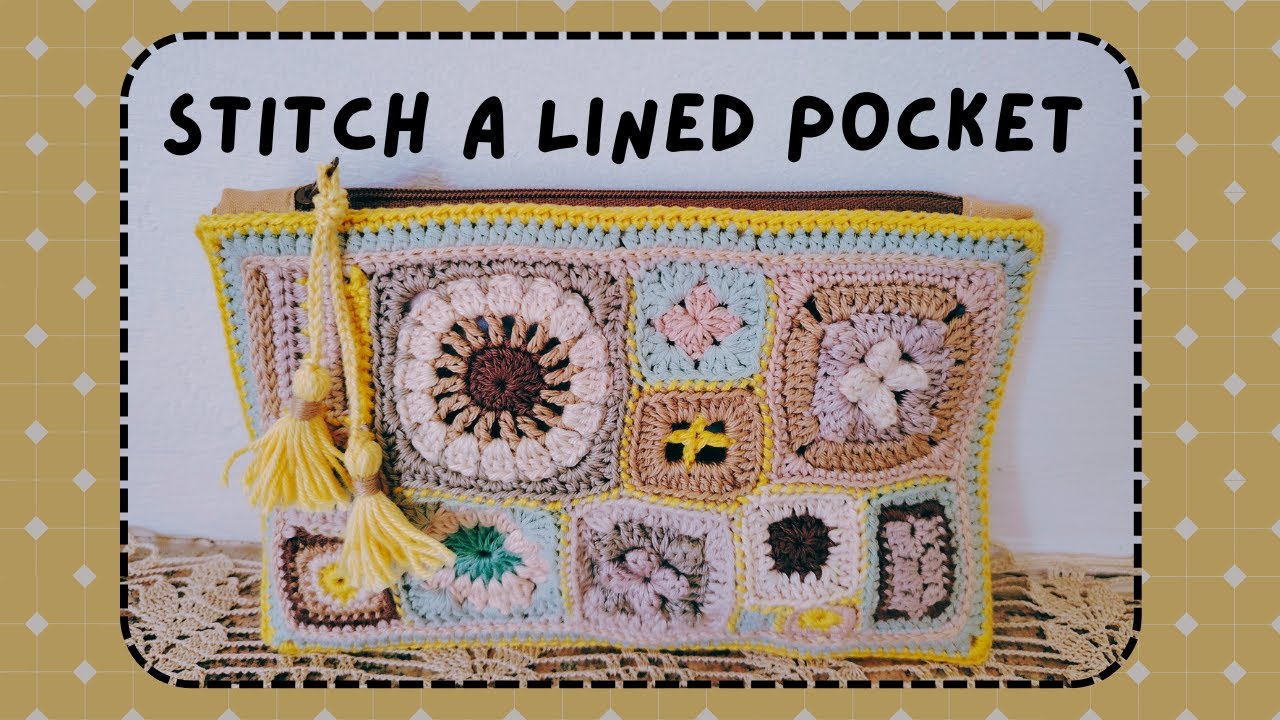 How to sew a lined zipper pouch.