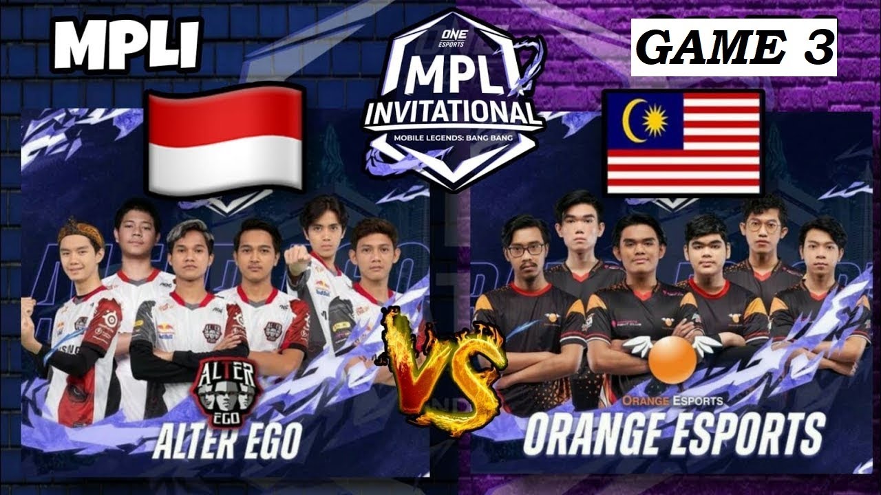 ALTER EGO VS ORANGE ESPORTS [GAME 3] | MPL INVITATIONAL 2021 | Day 1 - Group Stage