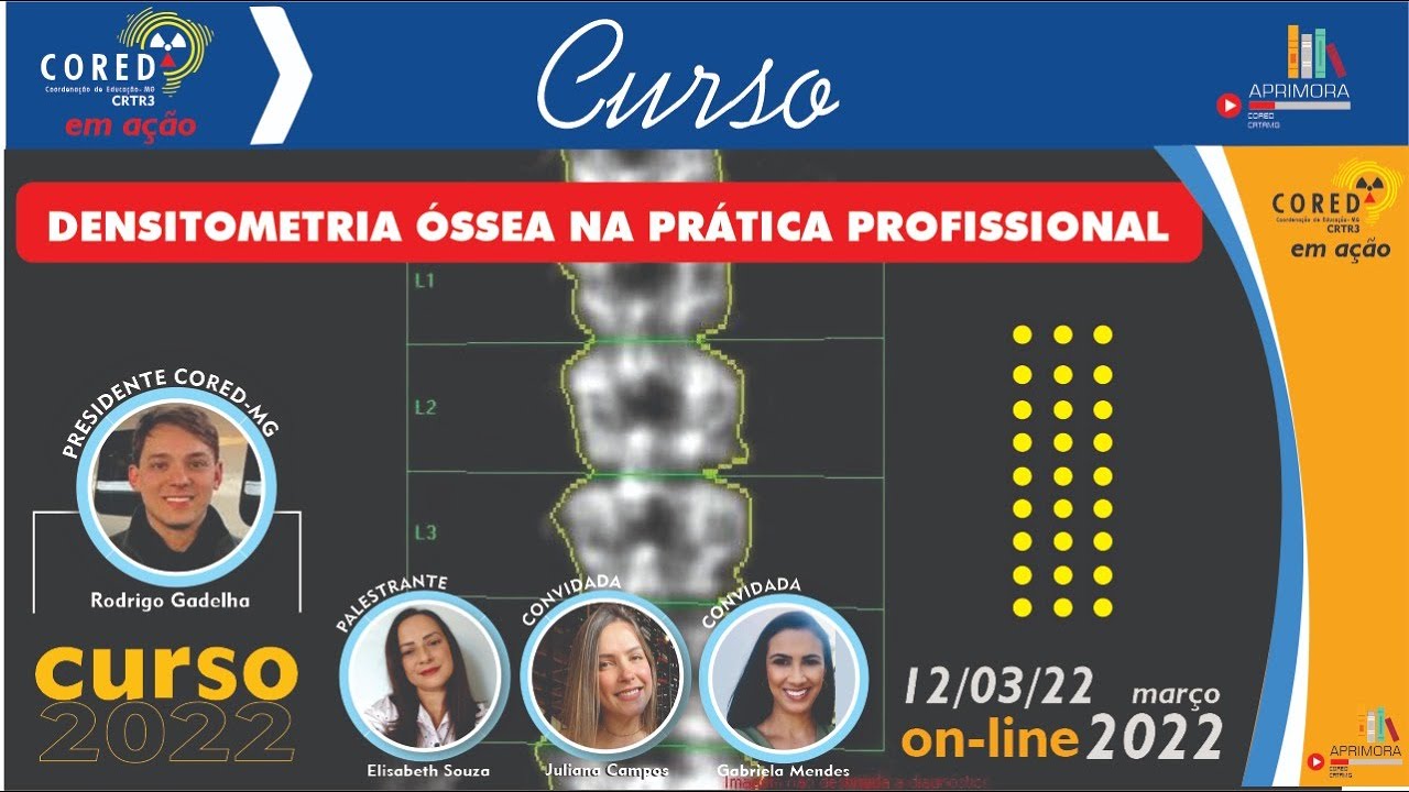 Curso Densitometria Óssea no cotidiano profissional