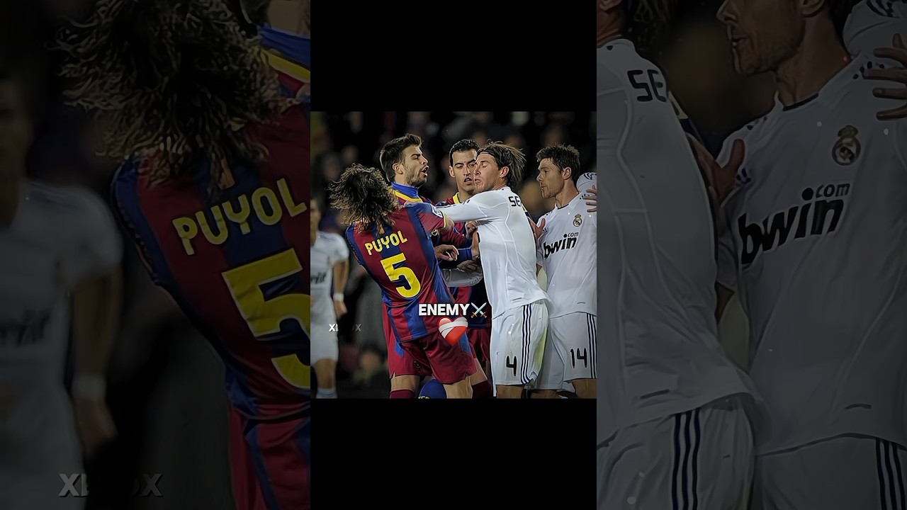 Ramos X Puyol ⚔️❤️&zwj;🩹 | #viralshorts #hearttrend #foryou #trending #fyp