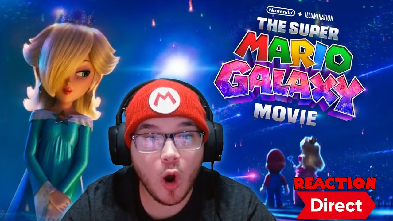 Mario Galaxy Movie Trailer REACTION - Nintendo Direct - 11.12.25