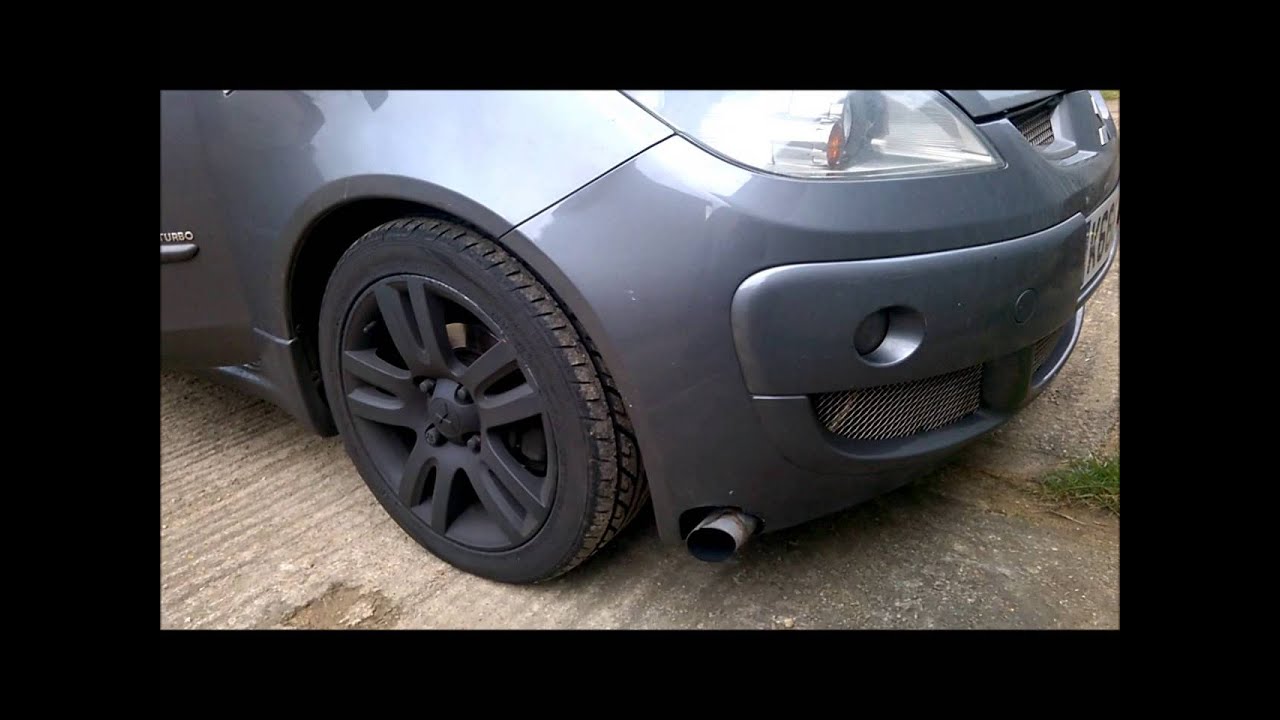 Colt CZT bumper exit exhaust