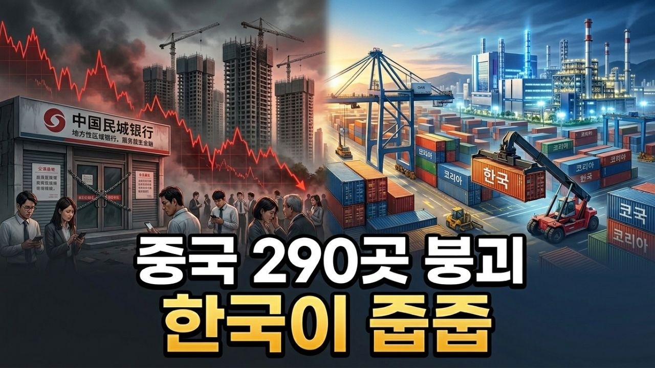 중국은 안 무너졌는데 다 뺏기고 있다… 한국이 웃는 진짜 이유