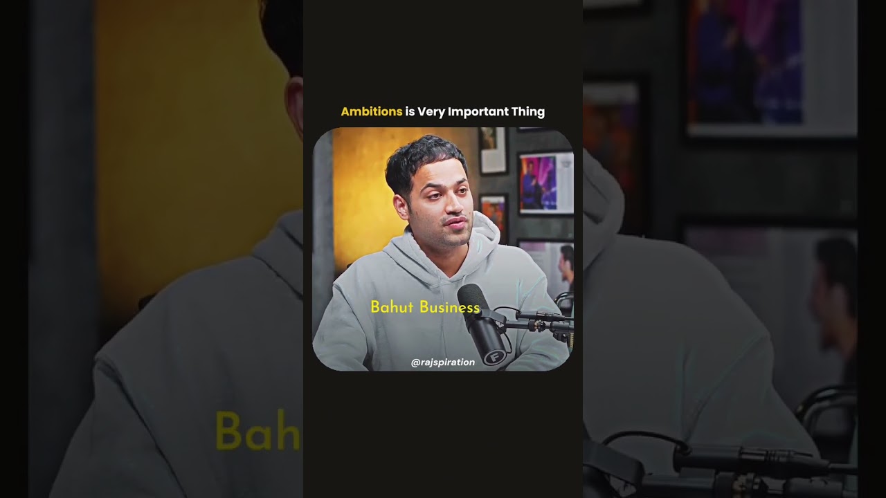 The Importance of Ambition (and why you need it)