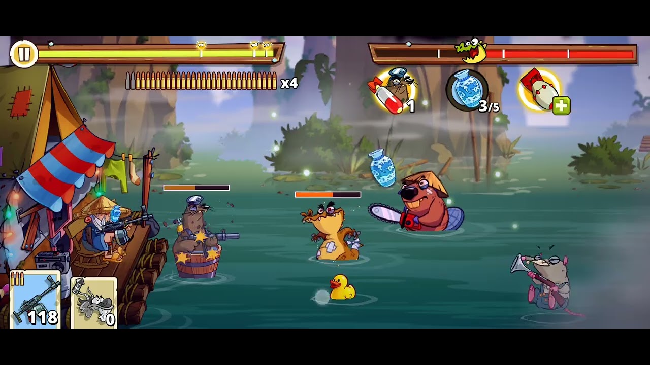 Jugando swamp attack 2