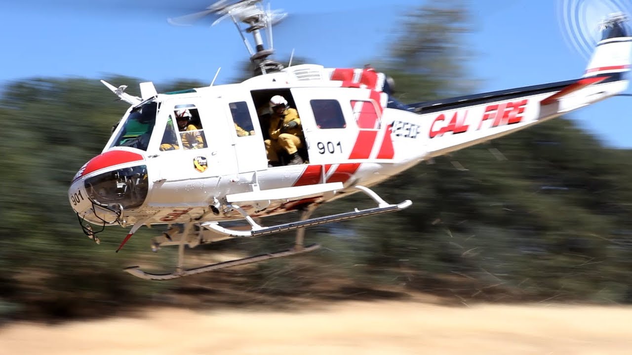 Initial Attack with the World's Largest Firefighting Air Force - UH-1, OV-10, S-2