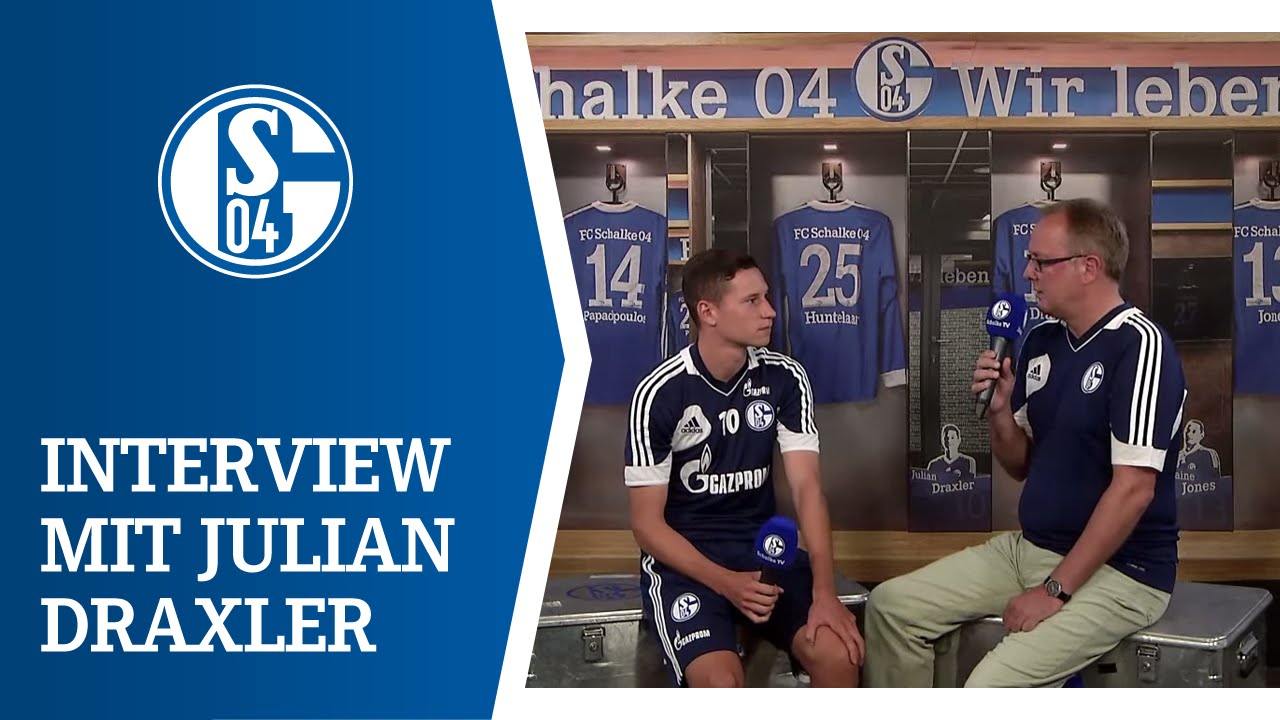 Schalke TV: News-Magazin vom 8.8. mit Julian Draxler