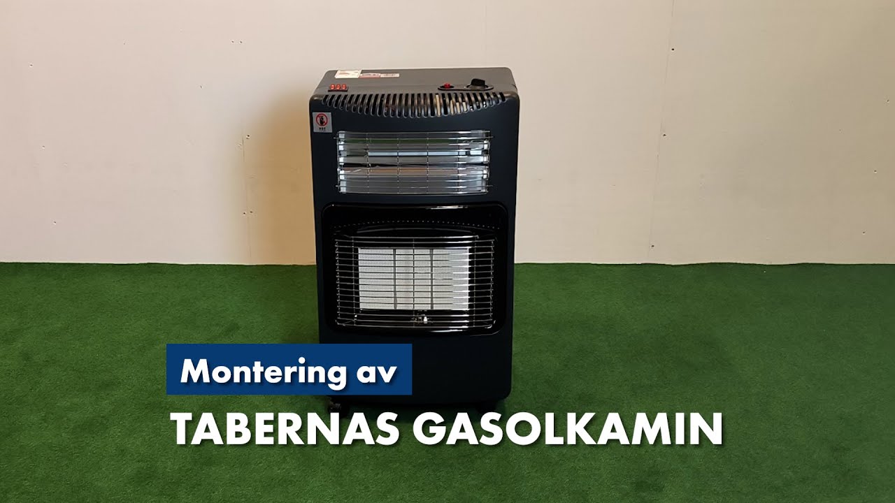 Montering av Bluegaz Tabernas Gasolkamin | Bluegaz