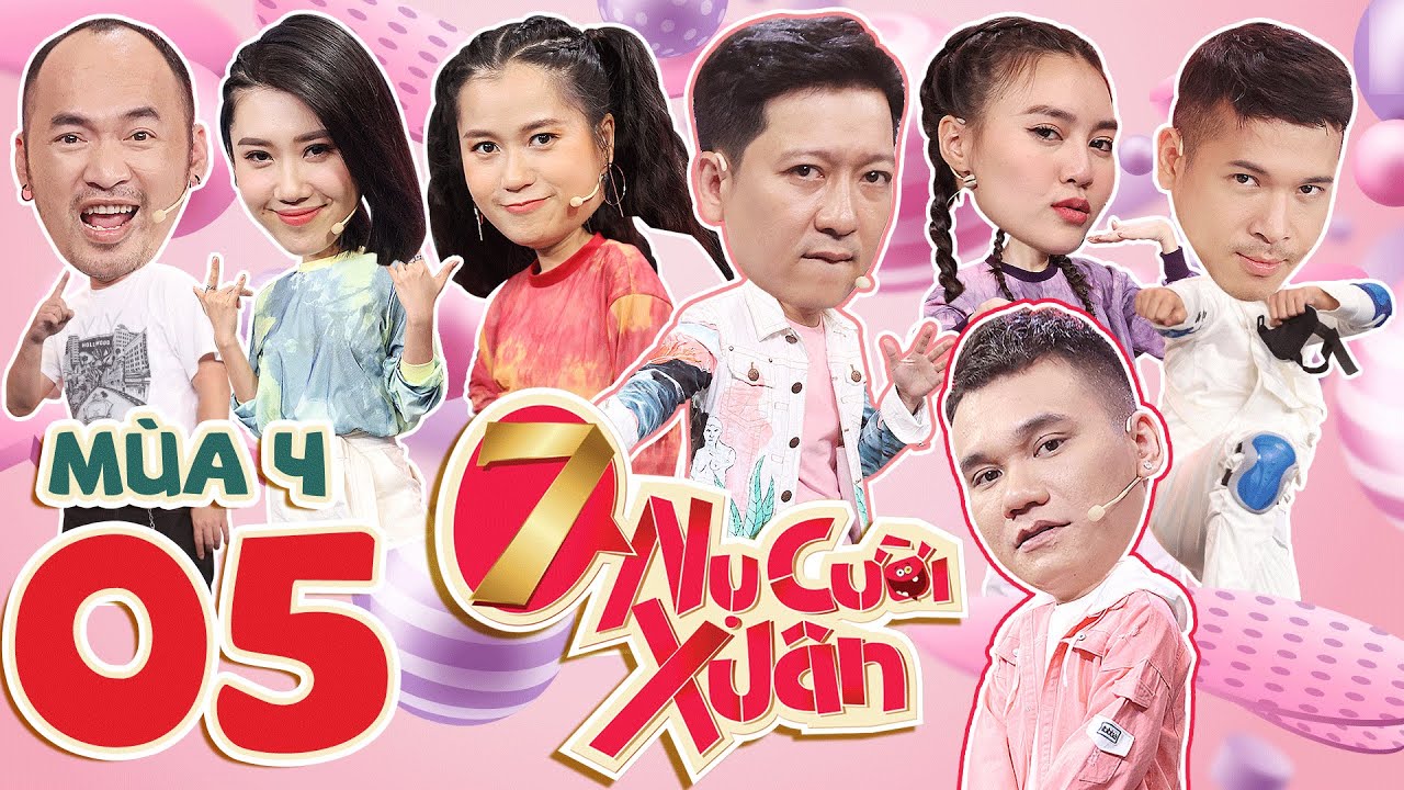 7 Nụ Cười Xuân 4 Tập 5: Khắc Việt, Lâm Vỹ Dạ tắm trắng toàn thân, Lan Ngọc chơi bất chấp chấn thương