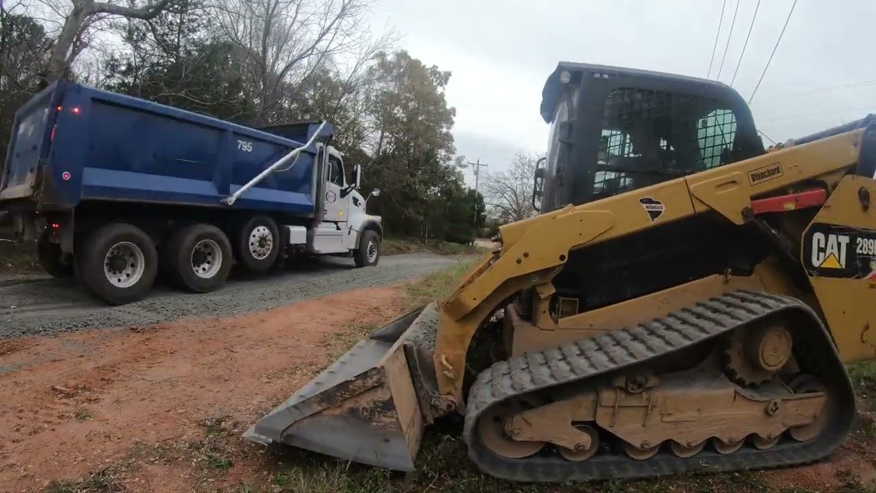 Land Creations building a new drive for a world class hunting facility