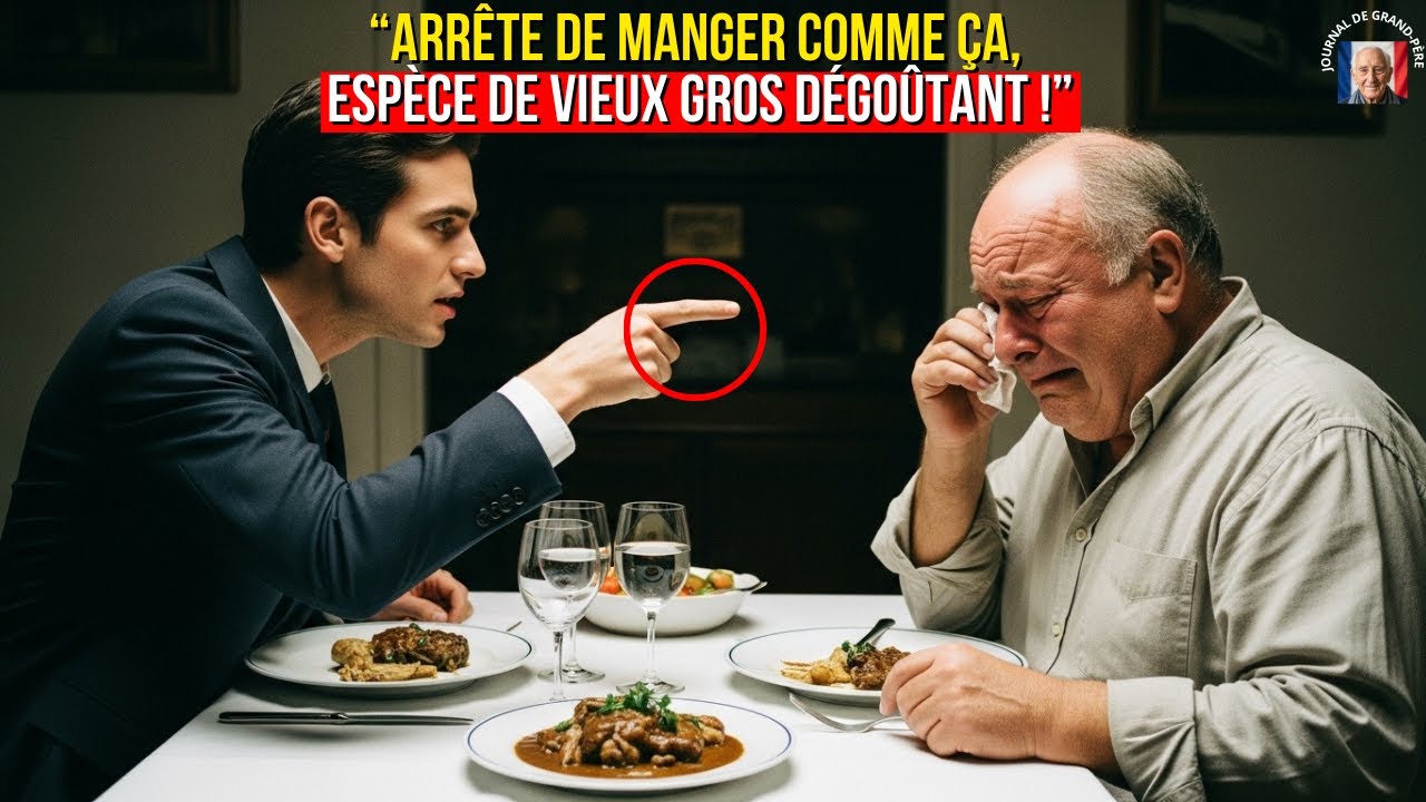 Mon propre fils m’a humilié à table… il n’imaginait pas la suite !