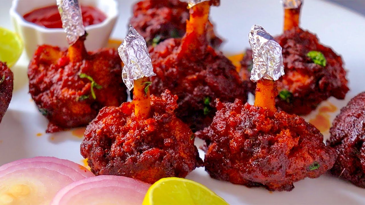 சிக்கன் வாங்கினா ஒரு முறை இப்டி செய்து பாருங்க சுவை👌| Chicken Lollipop😋| Chicken Starter Recipe