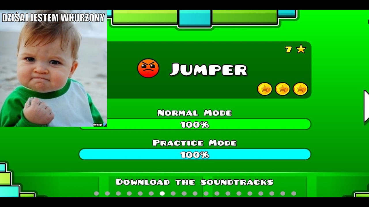 gram w geometry dash lvl jumper