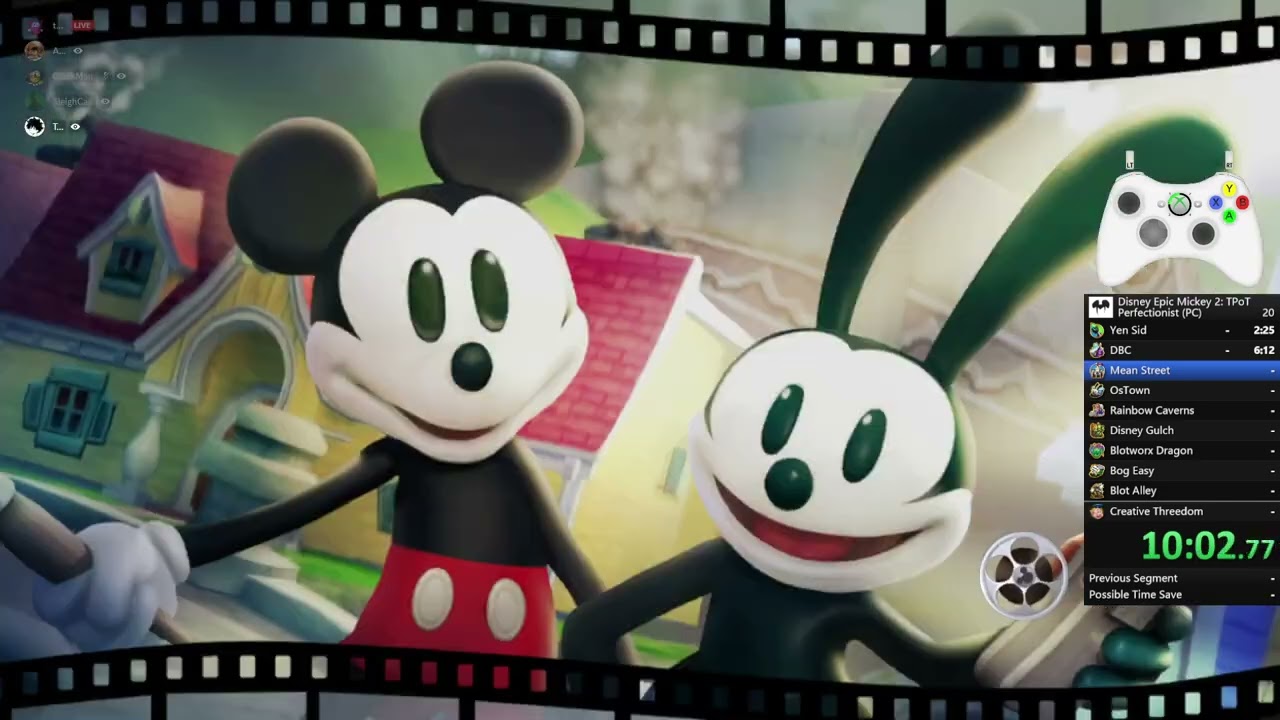 Epic Mickey 2 Perfectionist run 3:45:03.82