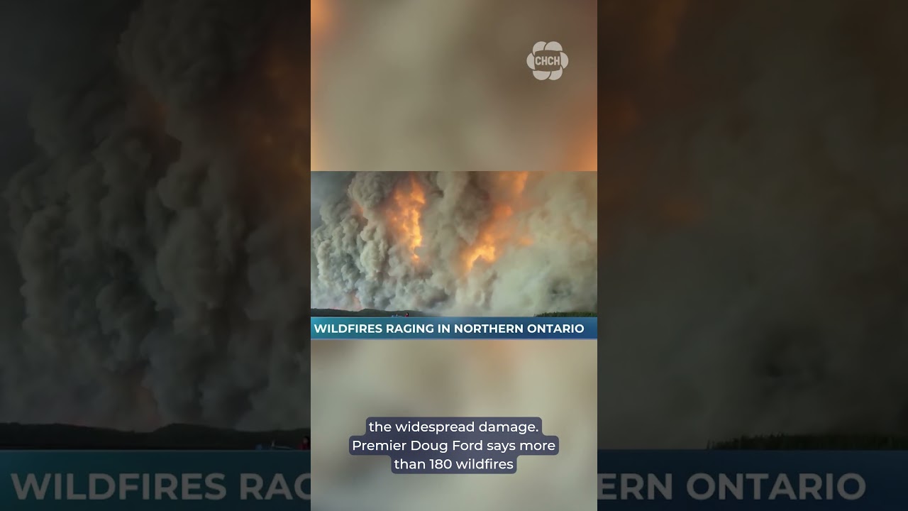 Лесные пожары продолжают опустошать северо-запад Онтарио