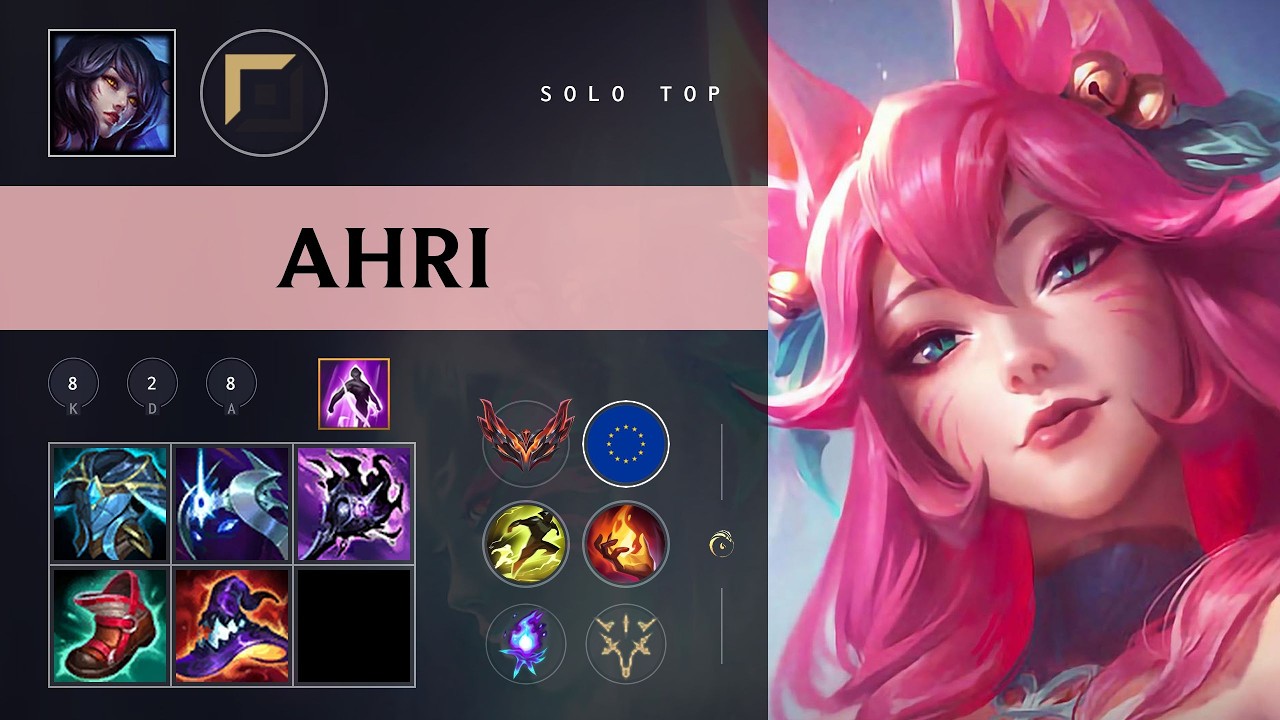 Ahri Top vs Rumble - EUW Grandmaster Patch 26.09