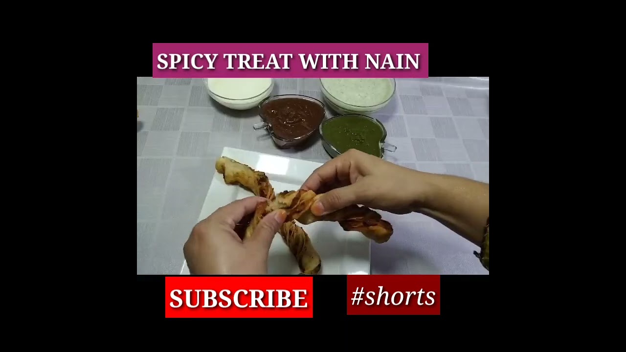 Twist Samosa Short video by Spicy Treat with NAIN #shorts #spicytreatwithnain