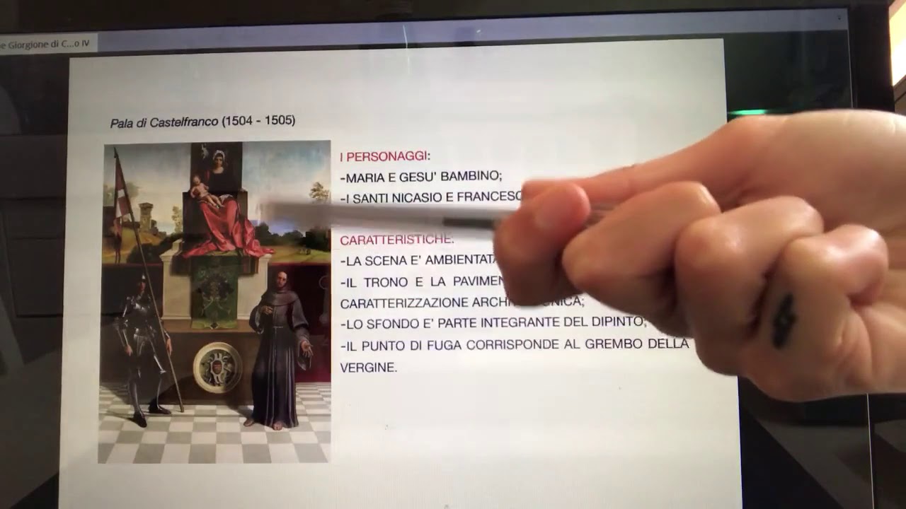 Quarto - Storia dell'arte - Giorgione di Castelfranco - Centro Studi Pindaro