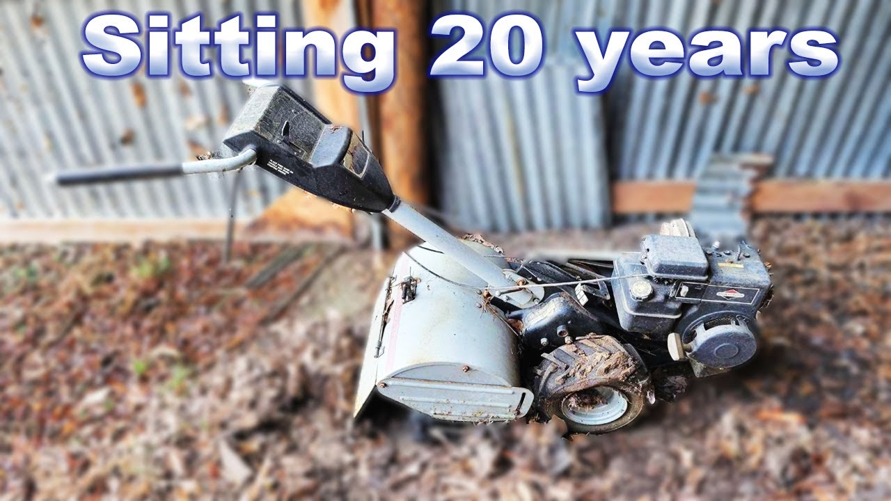 Tiller rescue.   Will it run after 20 years?