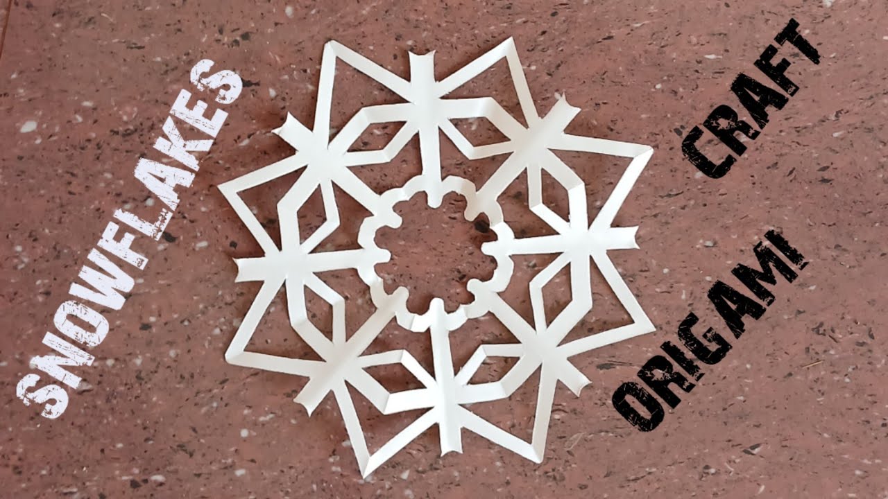 #snowflakes #homemadepapercraft #papercraft #art #click2papercrafts #paperart #easy craft simple