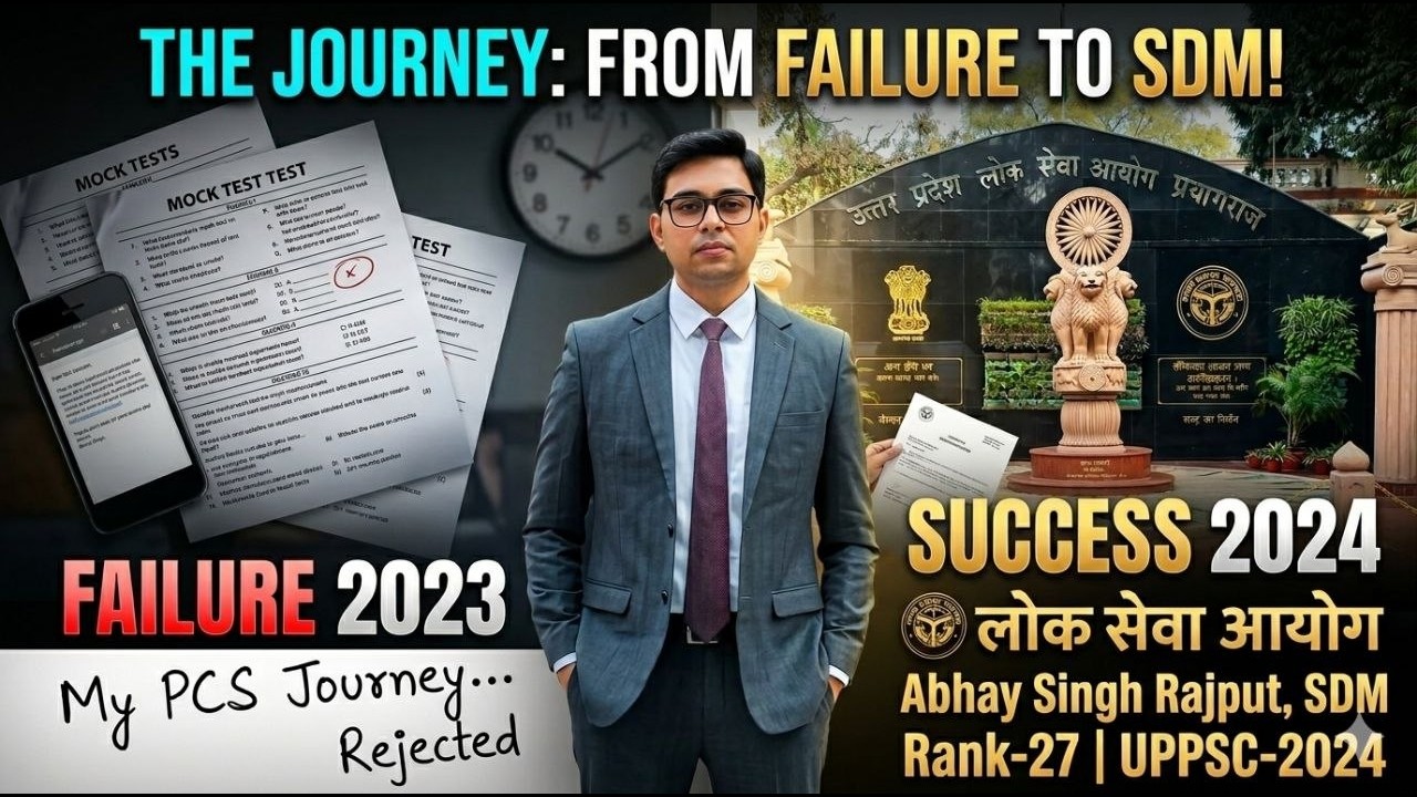 How I became an SDM in UPPCS 2024? All Secrets Revealed. SDM कैसे बनें?