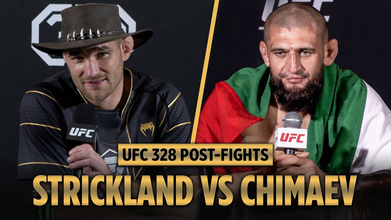 UFC 328 Post Fight Press Conference - LIVE