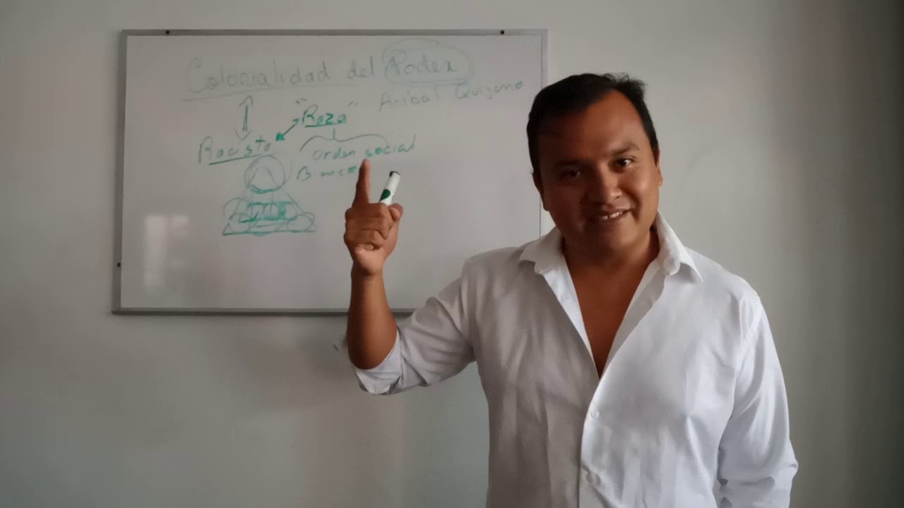 Clase: Colonialidad del Poder de Aníbal Quijano. Clase #1.