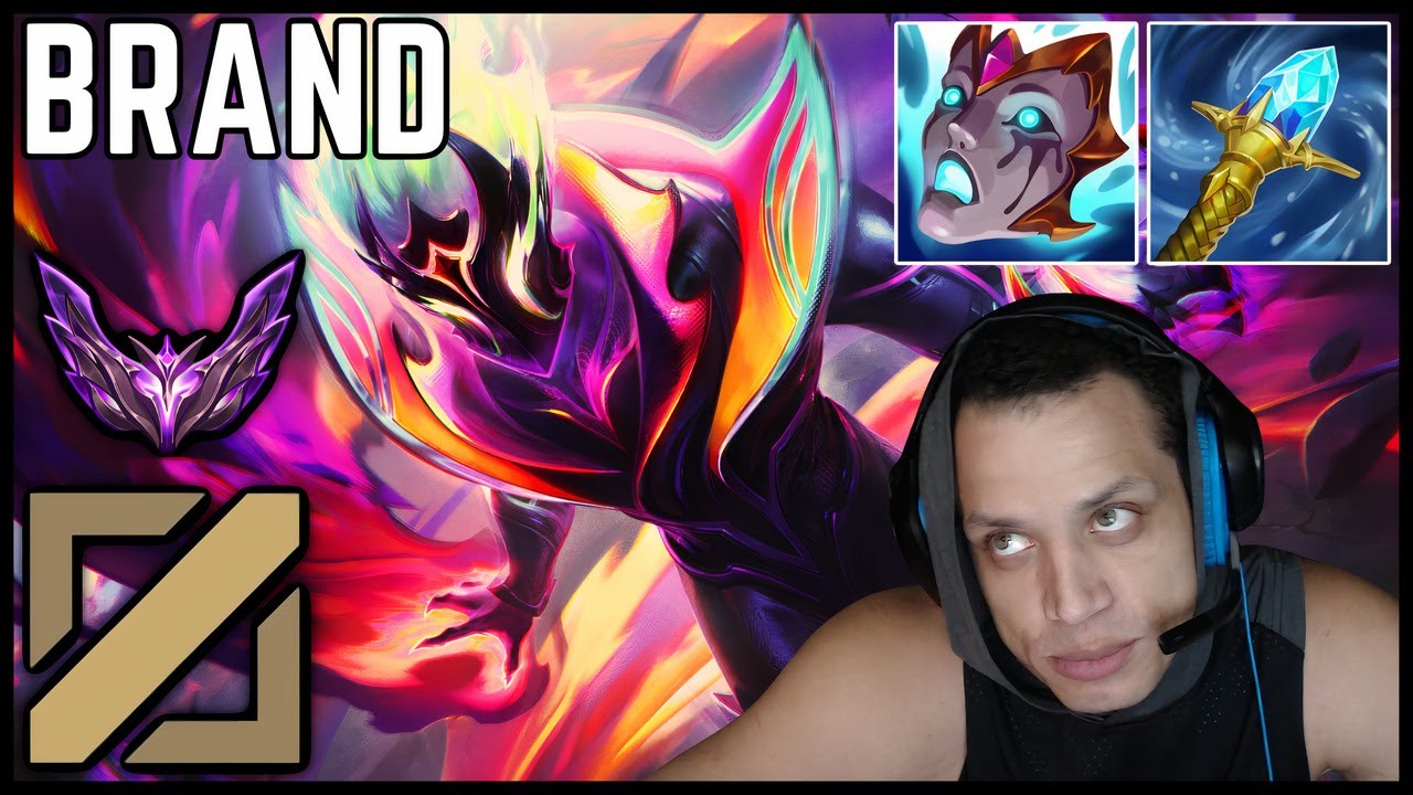 ⚡ Tyler1 ONLY BRAND GETS ME LP | Brand Mid Full Gameplay | Season 15 ᴴᴰ