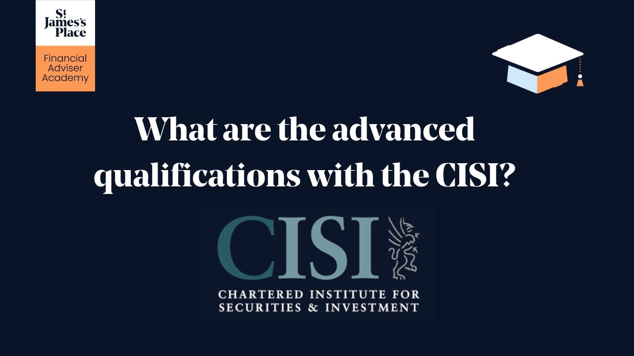 What are the advanced qualifications with the CISI?