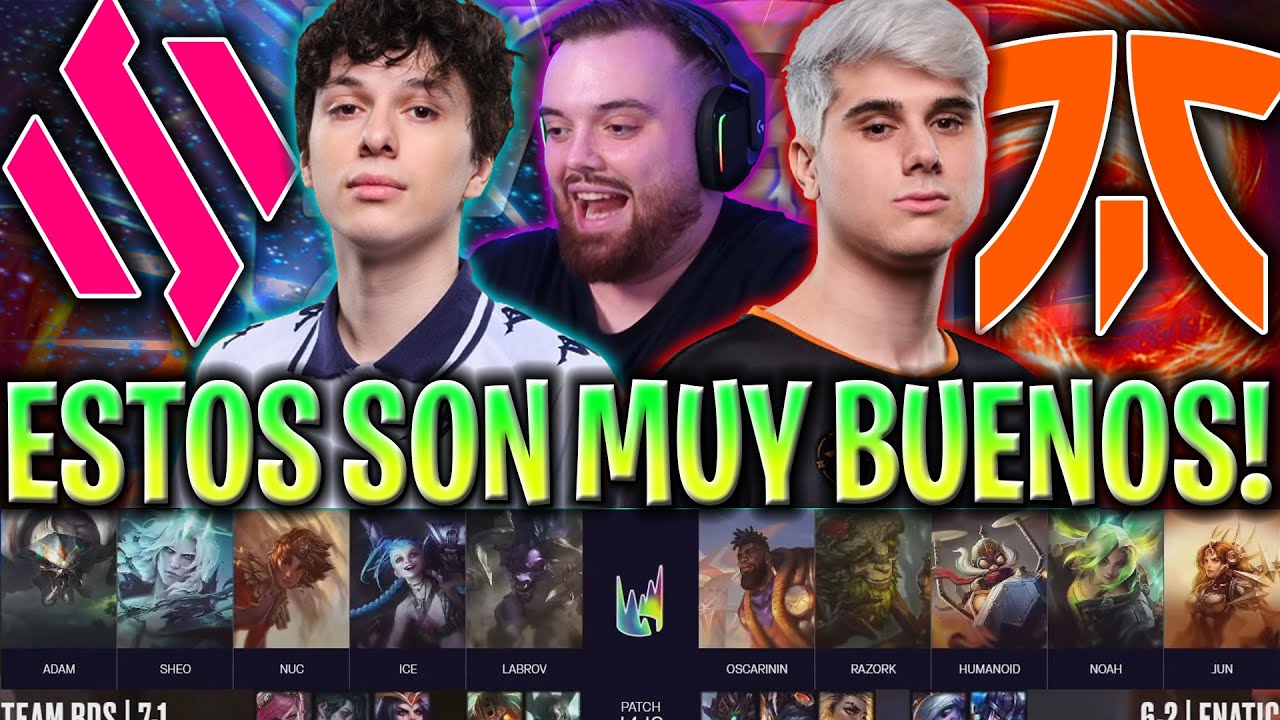 IBAI CASTEA A LOS EQUIPAZOS DE LA LEC! - BDS vs FNC LEC VERANO 2024 ESPAÑOL IBAI COSTREAM